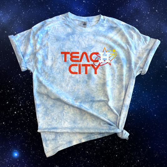 Teach City Tie Dye Shirt